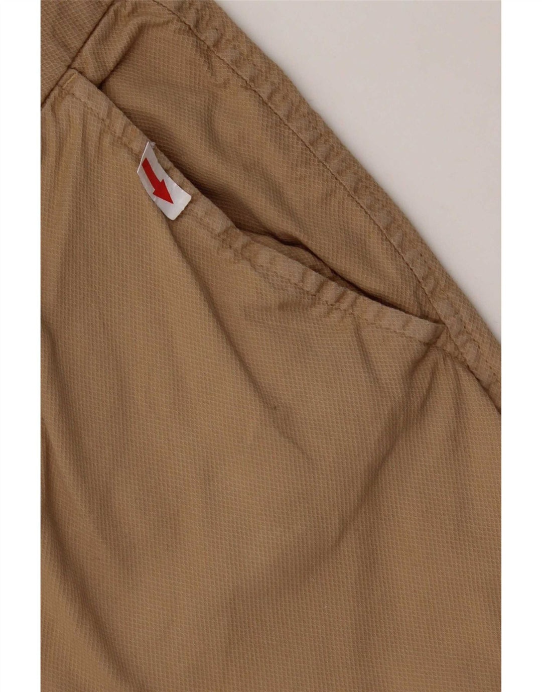 Pantaloni Cropped Benetton Donna W30 L23 Beige