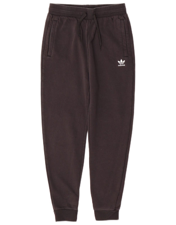 Pantaloni della tuta da ragazzo ADIDAS Joggers 12-13 anni in cotone nero