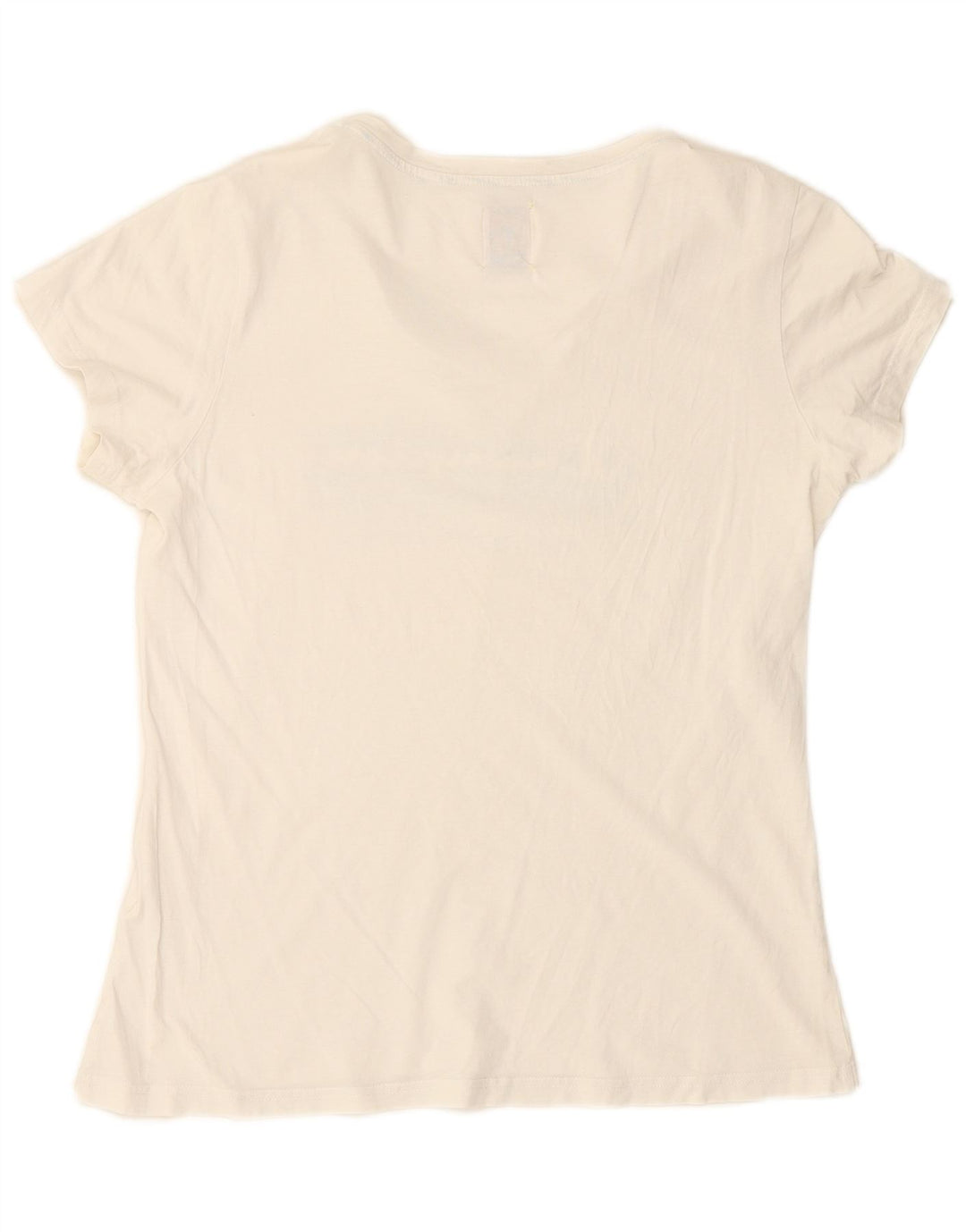 CHAMPION T-shirt grafica da donna con vestibilità Heritage UK 18 XL Bianca