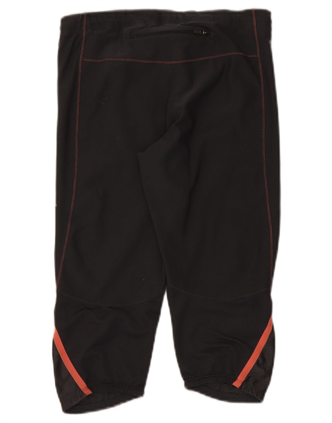 Pantaloni della tuta Nike Dri Fit Capri da donna UK 14 poliestere nero medio