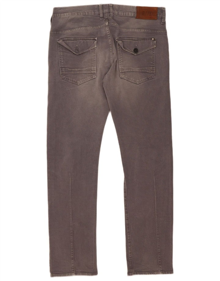 Jeans slim da uomo Rifle W32 L31 cotone grigio