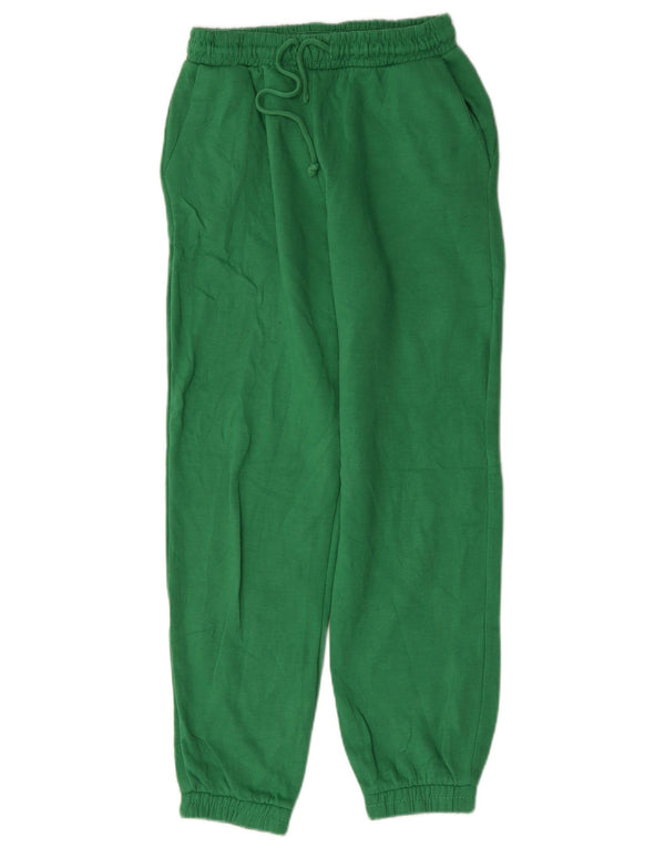 Pantaloni da tuta da donna Zara Joggers UK 12 Cotone verde medio