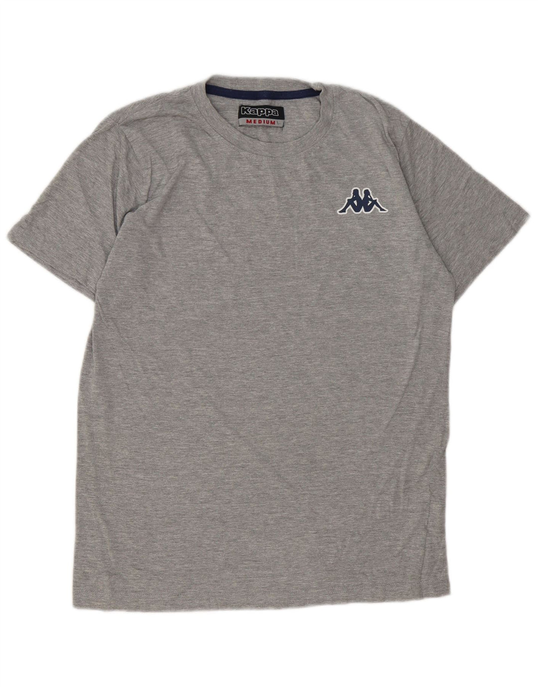 T-shirt uomo Kappa Top in cotone mélange grigio medio