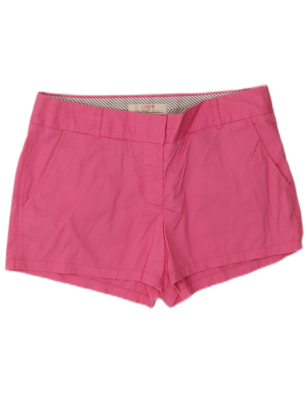 Pantaloncini chino da donna J. CREW US 6 medi W32 cotone rosa