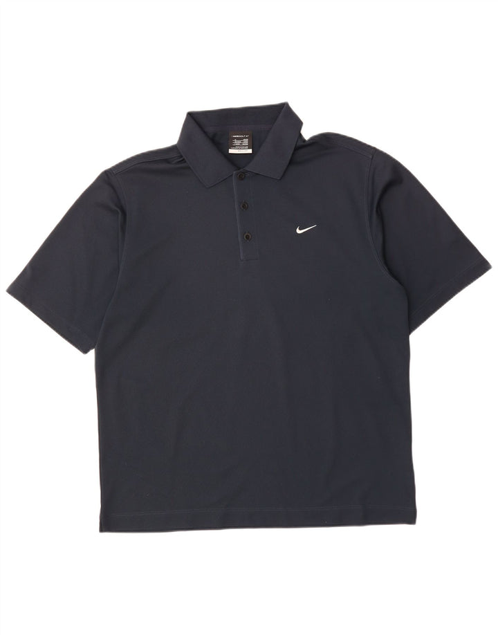 Polo NIKE da uomo medio blu navy