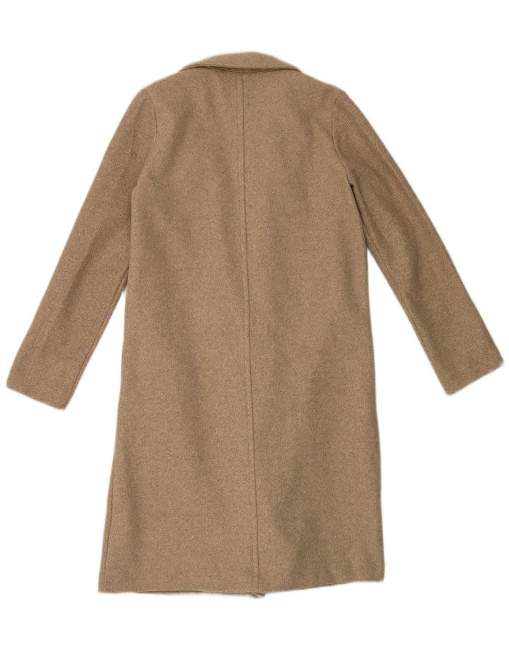 Soprabito aperto da donna Zara UK 10 piccolo poliestere beige