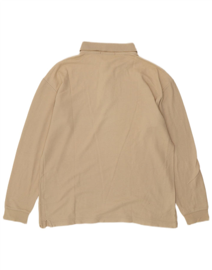Polo FILA Uomo Manica Lunga IT 50 Beige Medio