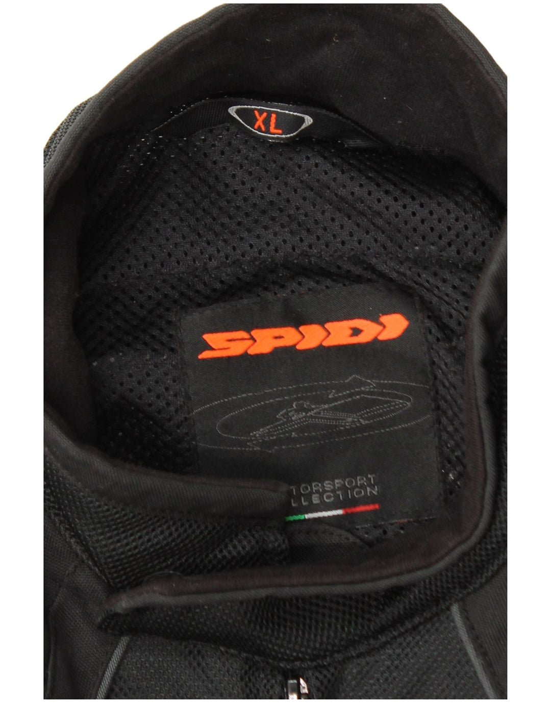 Giacca SPIDI Graphic Racer da uomo UK 42 XL Nera