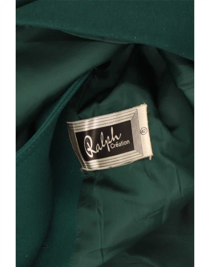 Cappotto doppiopetto da donna RALPH IT 42 Verde medio
