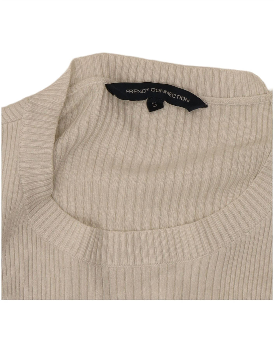 Maglia da donna a maniche lunghe French Connection UK 10 piccola bianca