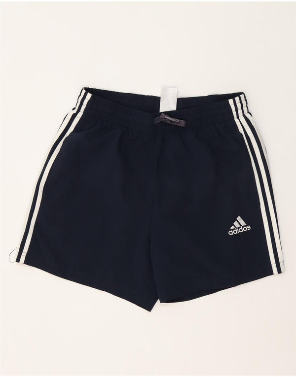 Adidas Mens Sport Shorts Medium  Navy Blue Polyester