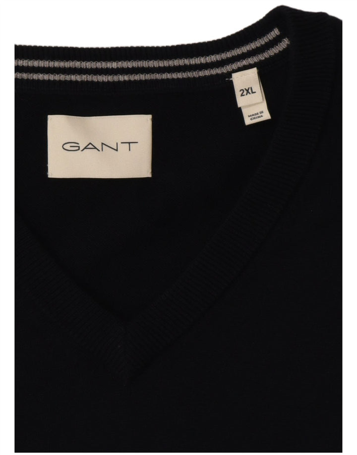 Canotta da uomo Gant 2XL Blu Navy