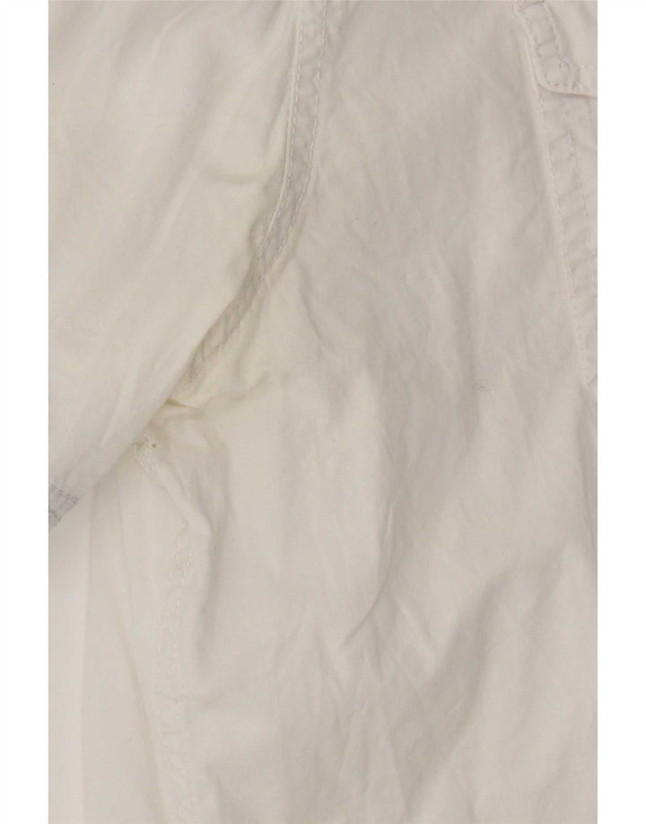 Camicia a maniche corte da uomo Lee XL in cotone bianco