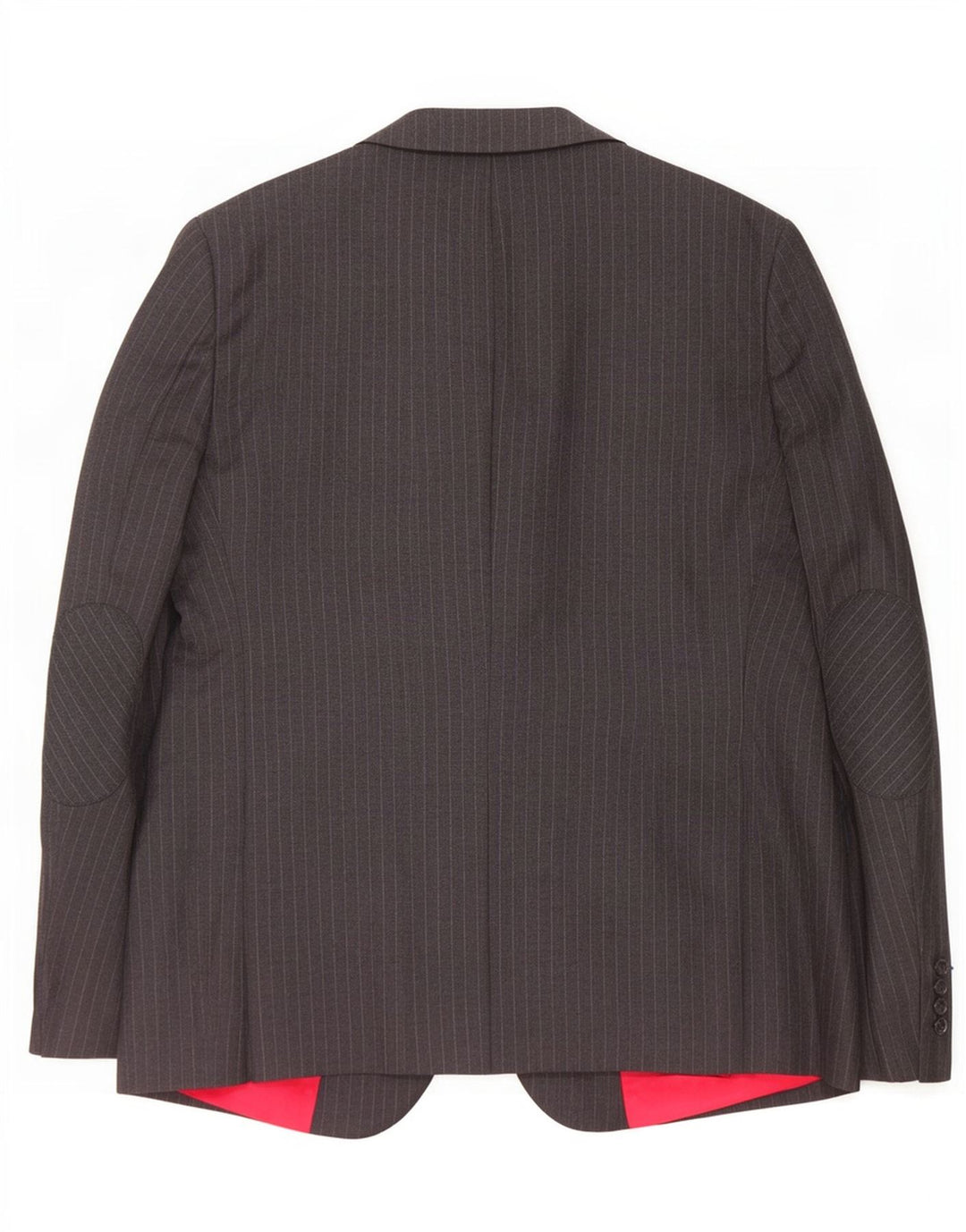 Giacca blazer a 2 bottoni da uomo Tommy Hilfiger IT 56 3XL Gessato grigio