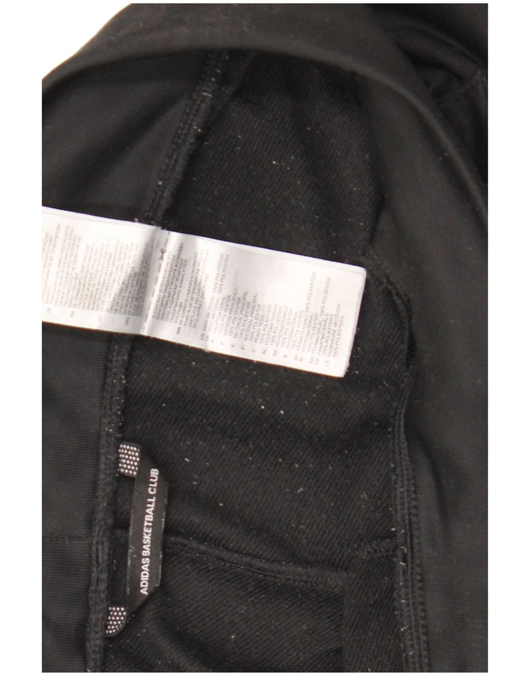 Pantaloni da tuta grafica da uomo Adidas, poliestere color block medio nero