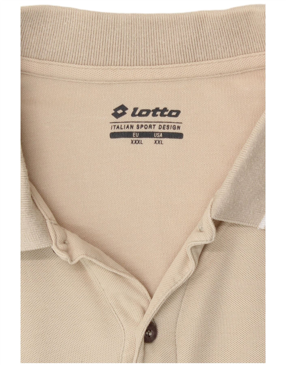 Polo da uomo Lotto 3XL Beige