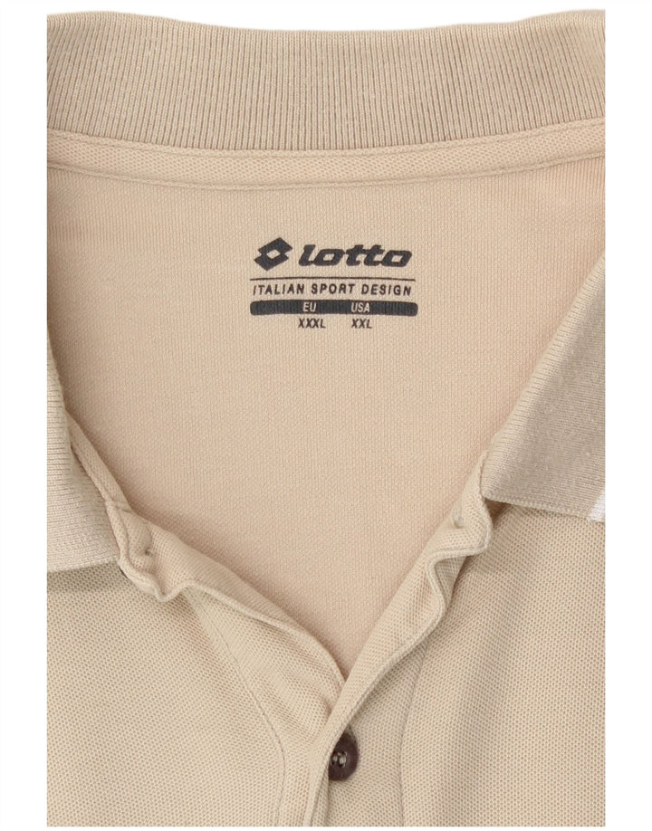 Polo da uomo Lotto 3XL Beige