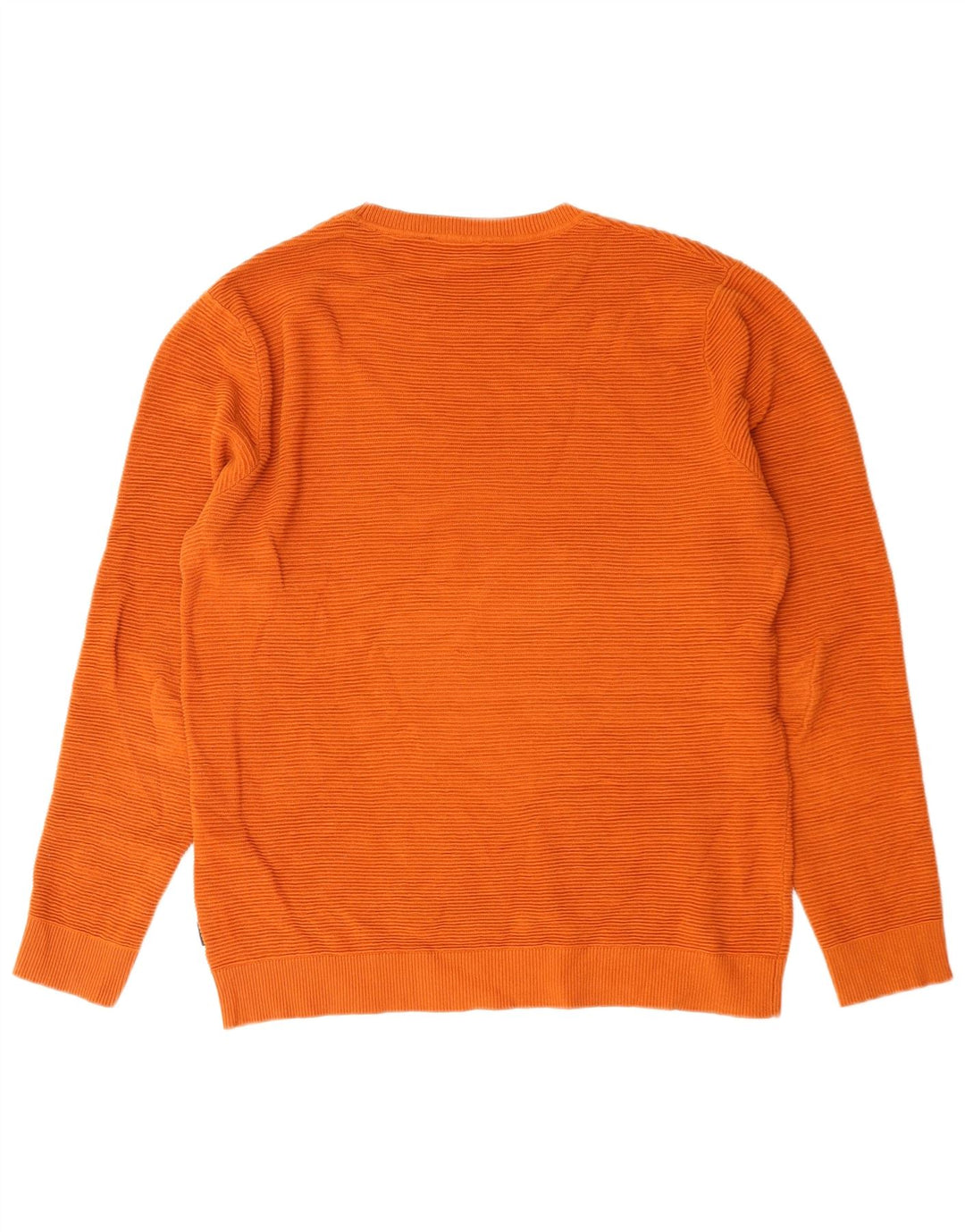 Maglione maglione girocollo da uomo Jack & Jones grande cotone arancione