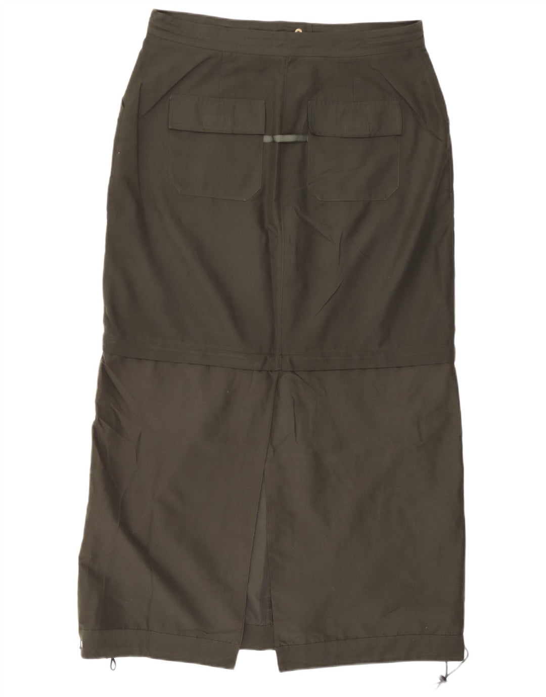 Gonna Cargo Midi da Donna Street One UK 16 Large W32  Kaki Poliestere