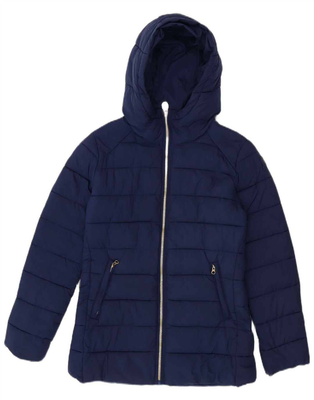 Giacca imbottita con cappuccio per ragazze Invicta 15-16 anni in poliestere blu navy