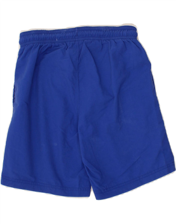 CHAMPION Boys Graphic Sport Shorts 9-10 Years Medium Blue Polyester Vintage Champion and Second-Hand Champion from Messina Hembry 