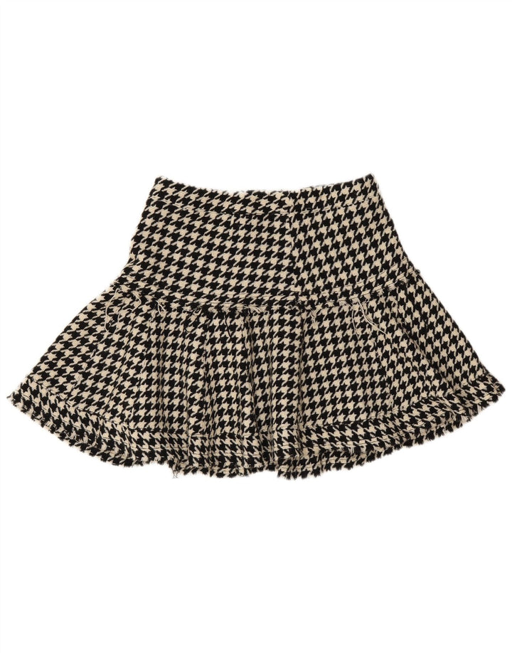 Minigonna da donna Max & Co. UK 6 XS W28 Lana pied de poule nera