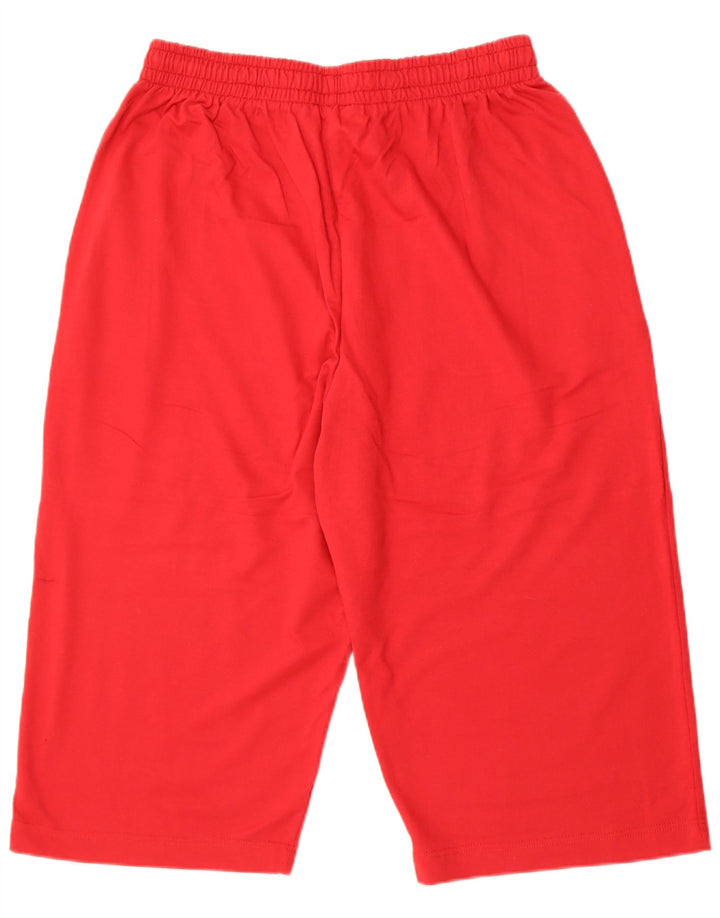 Pantaloncini sportivi Reebok da uomo Bermuda 2XL in cotone rosso