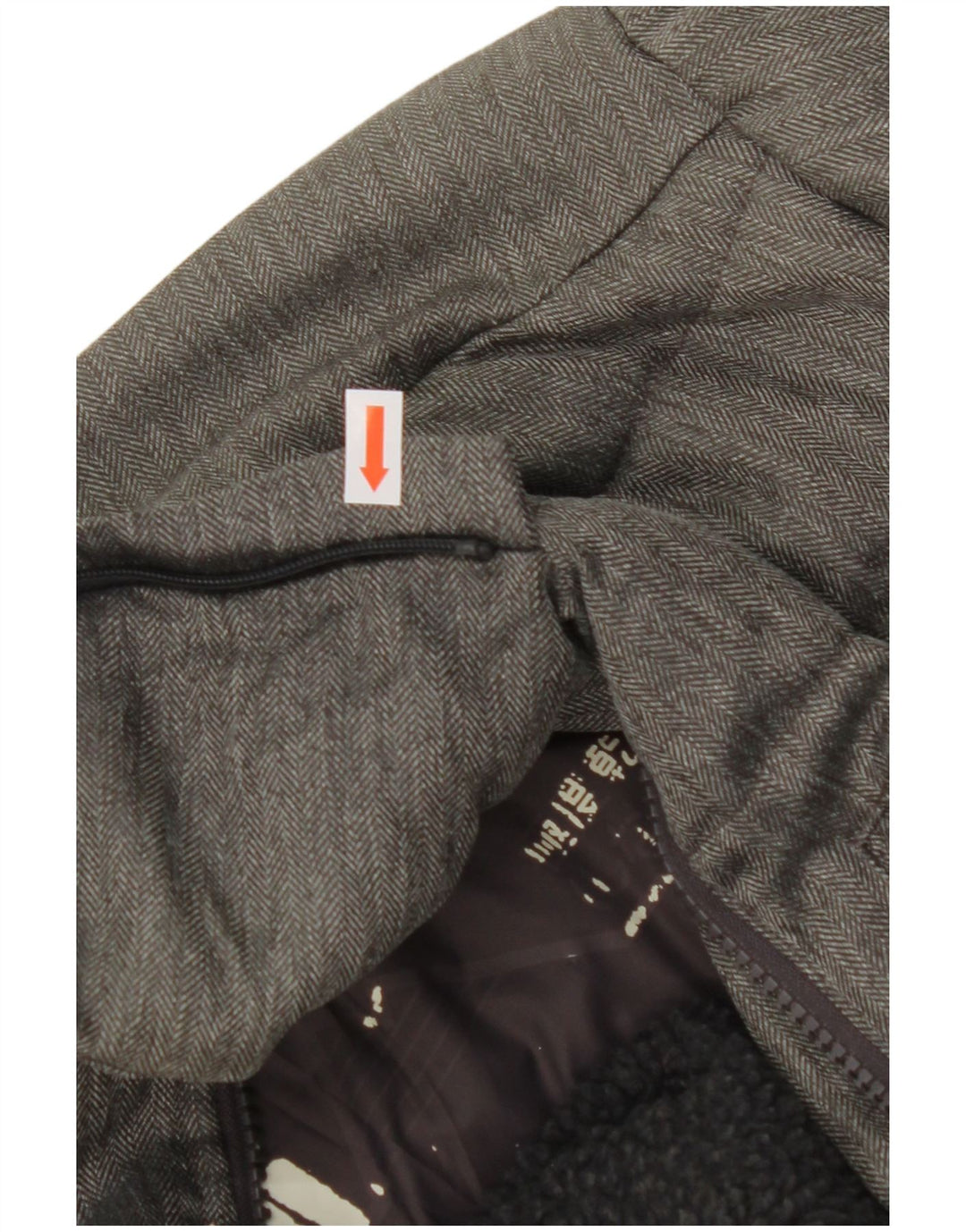 Giacca imbottita da uomo SUPERDRY UK 36 Small nylon color block grigio