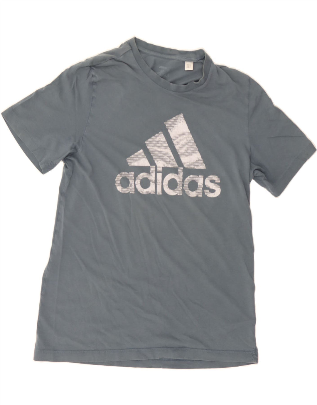 ADIDAS Mens Graphic T-Shirt Top Medium Grey Cotton Vintage Adidas and Second-Hand Adidas from Messina Hembry 