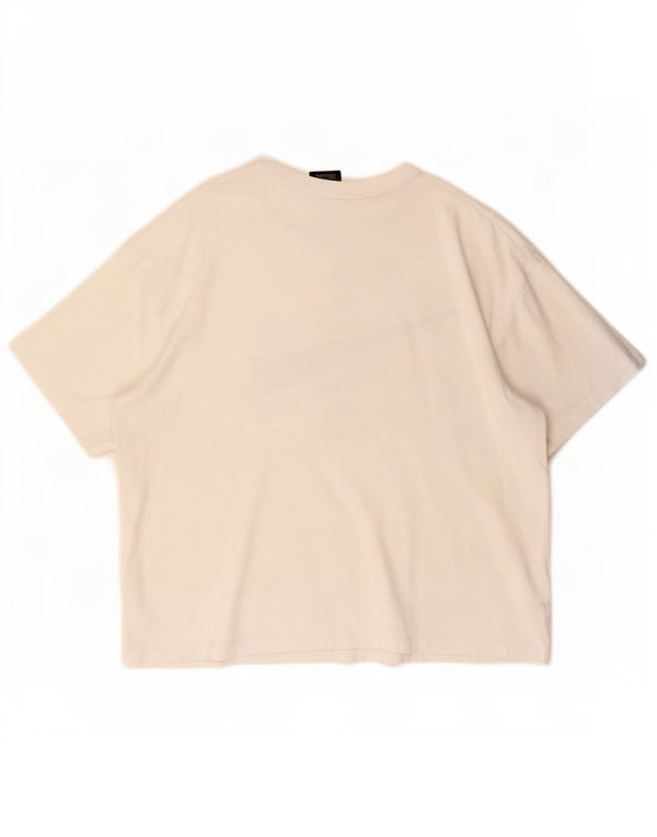 T-shirt grafica Nike Swoosh da uomo XL in cotone bianco
