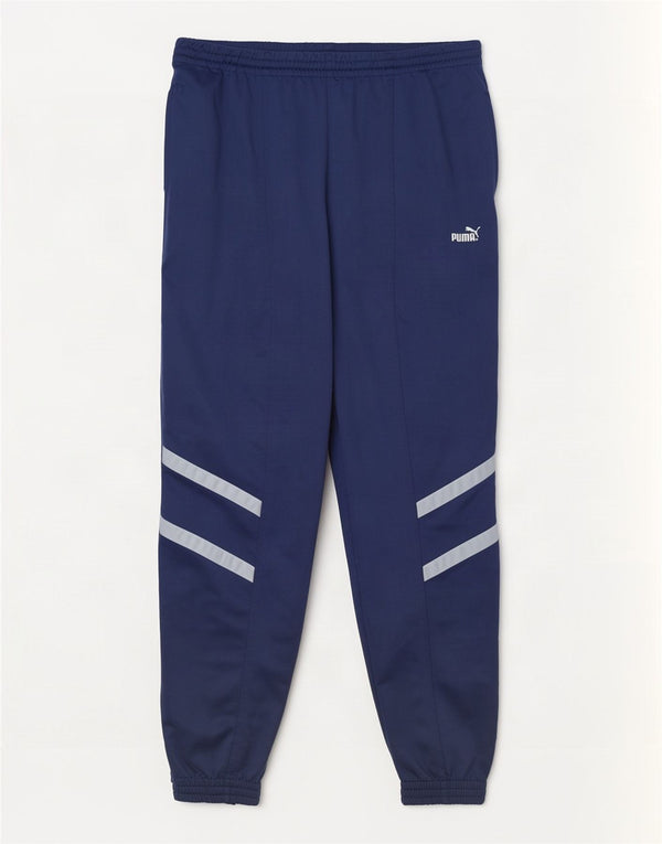 Pantaloni da tuta da uomo Puma Large blu in poliestere