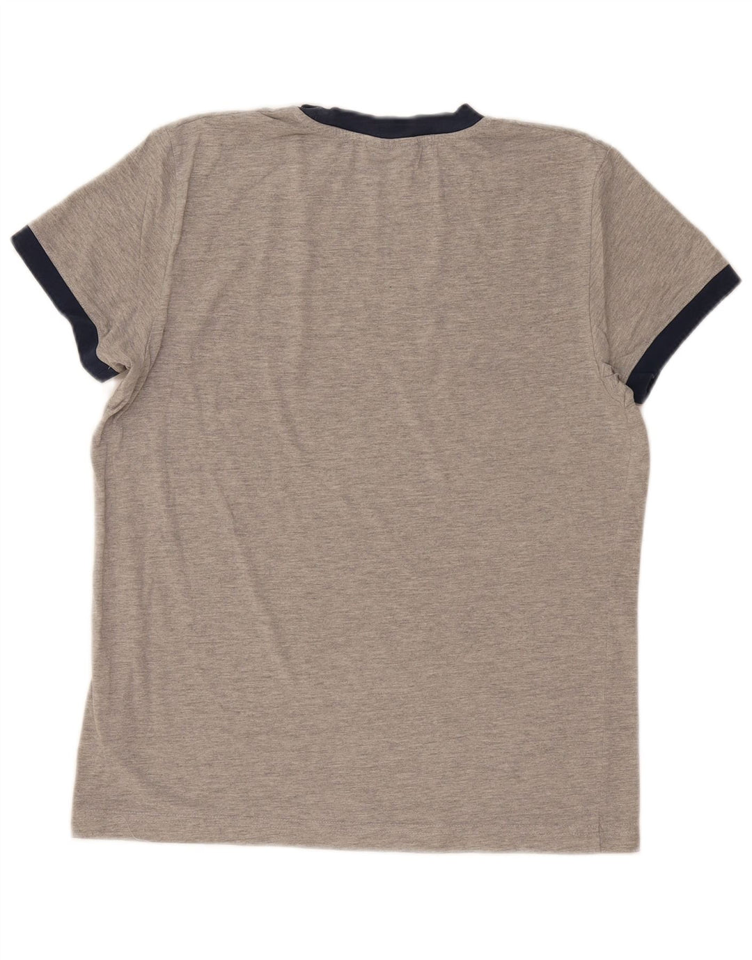 DICKIES T-shirt grafica da donna Top UK 16 grande cotone grigio