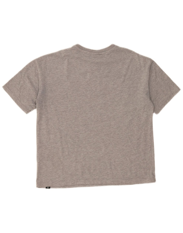 T-shirt grafica da donna Superdry New York City UK 8 Small Grey Flecked