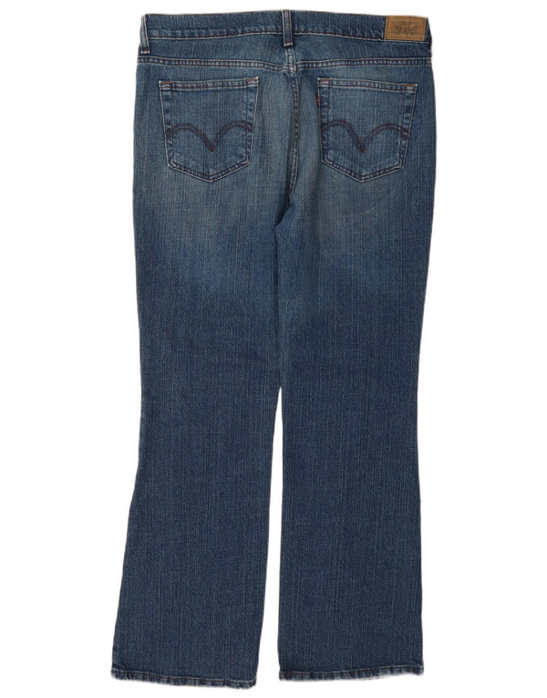 Jeans Levi's 515 Bootcut da donna US 14 XL W36 L30 Cotone blu