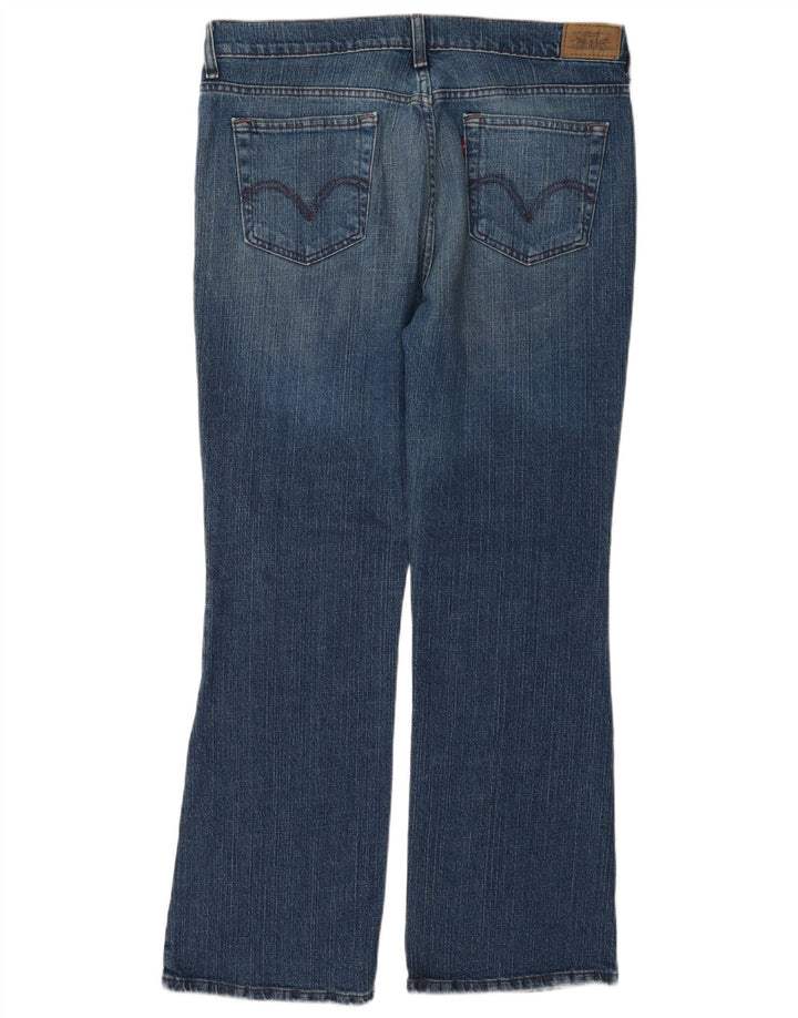 Jeans Levi's 515 Bootcut da donna US 14 XL W36 L30 Cotone blu