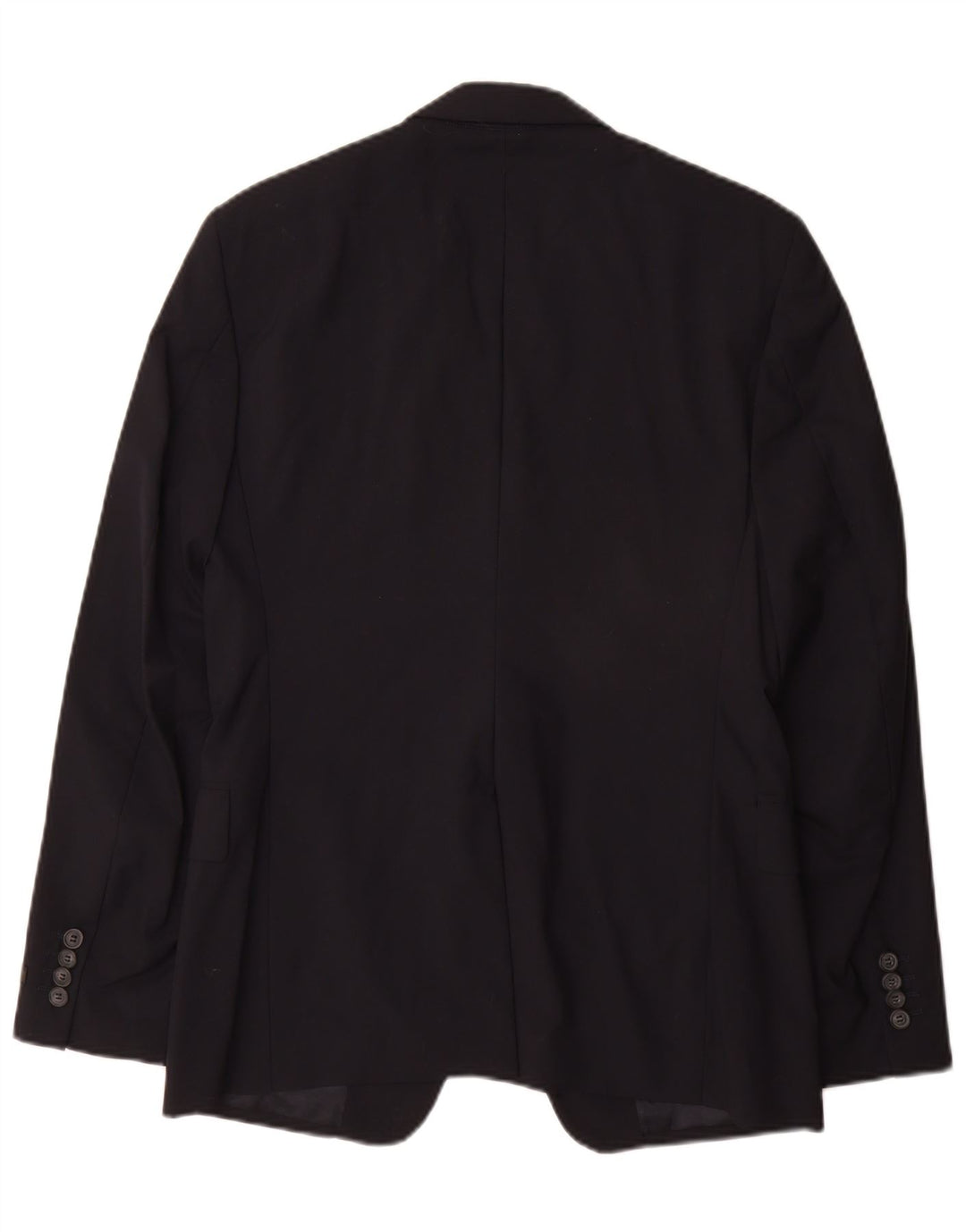 Giacca blazer da uomo a 2 bottoni Prada IT 48 media in lana blu navy