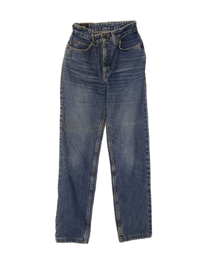 LEE Womens Straight Jeans W24 L28 Blue Vintage Lee and Second-Hand Lee from Messina Hembry 