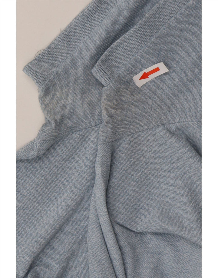 Polo da uomo HOLLISTER piccola in cotone blu