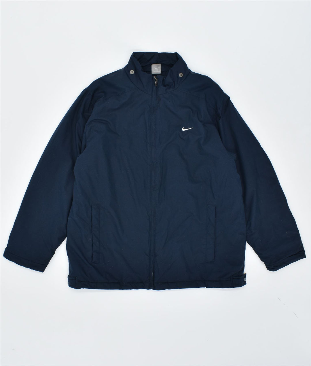 Giacca a vento da uomo NIKE UK 42/44 Large in poliestere blu navy