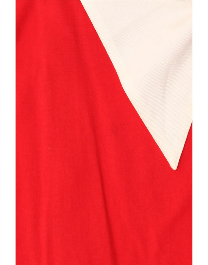 Camicetta da donna Benetton Top UK 14 Colorblock rosso medio