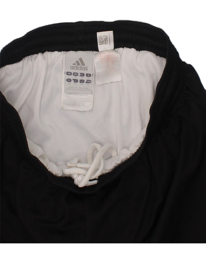 ADIDAS Boys Graphic Sport Shorts 13-14 Years  Black Polyester Vintage Adidas and Second-Hand Adidas from Messina Hembry 