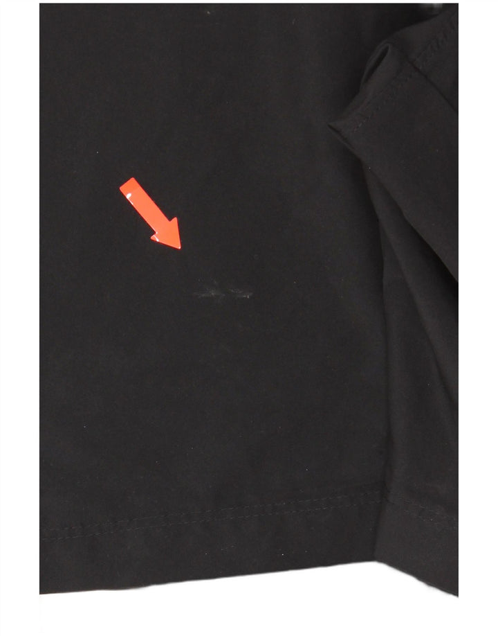 Pantaloncini sportivi Under Armour da uomo con vestibilità ampia e grafica, grandi, in poliestere nero
