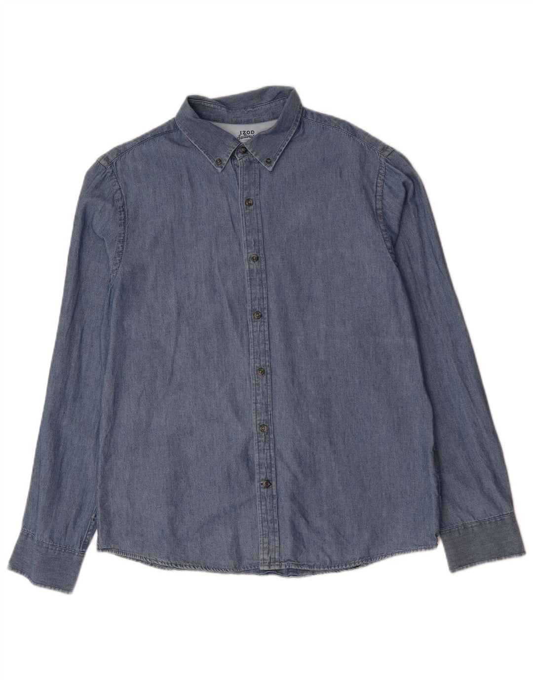 Camicia di jeans da uomo acqua salata IZOD grande cotone blu