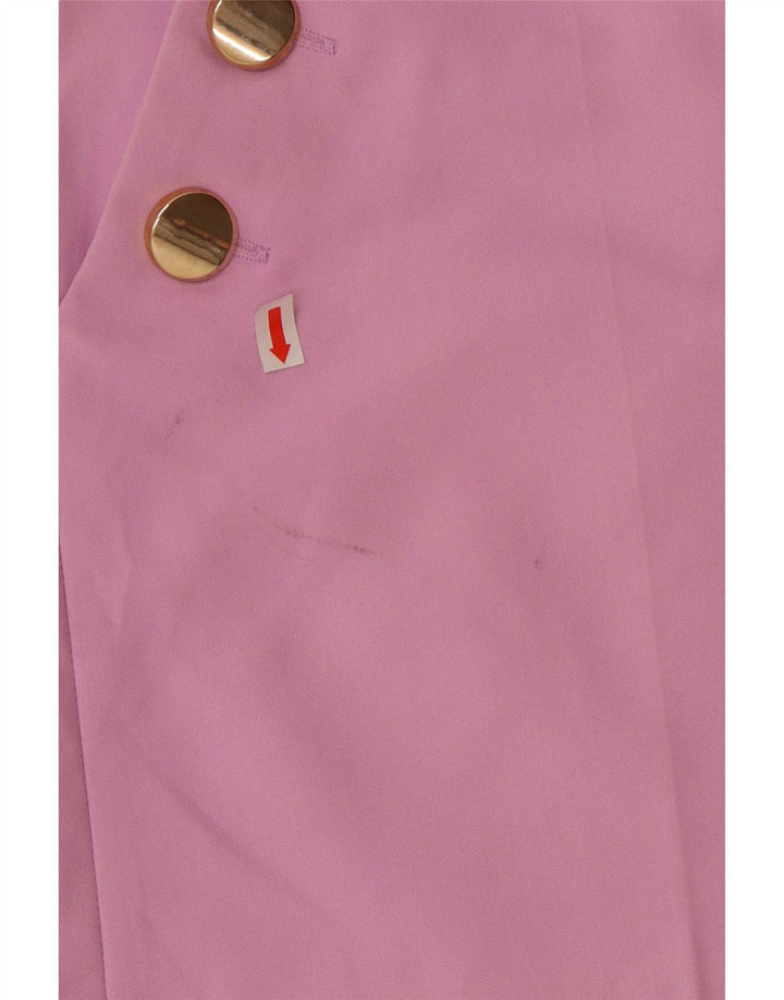 ZARA Womens Casual Shorts Small W26  Purple Cotton