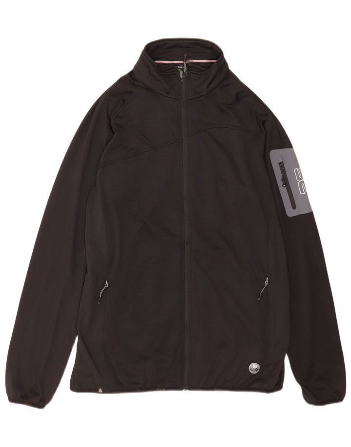 Giacca da tuta da uomo Maul IT 54 XL Poliestere color block nero