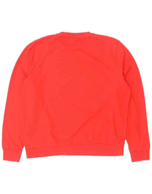 Felpa da donna Fila Jumper UK 18 XL rosso cotone