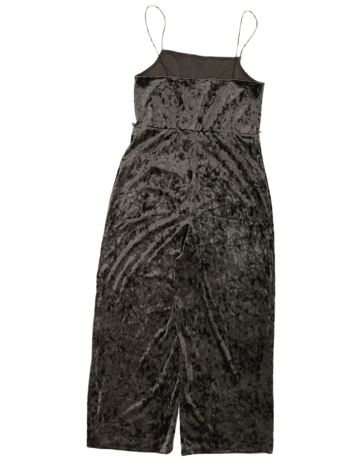 Tuta in velluto da donna Topshop UK 10 Small Poliestere grigio