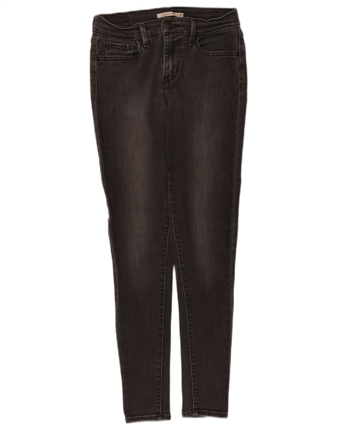 Jeans Levi's 710 Super Skinny da donna W27 L30 Neri