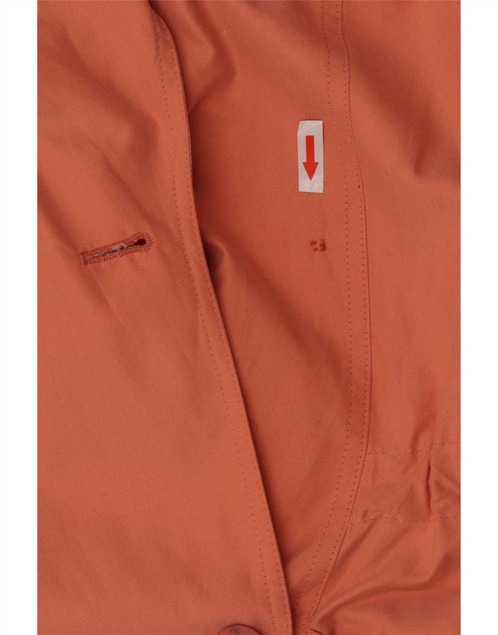 Trench vintage da donna EU 38 poliestere rosa medio