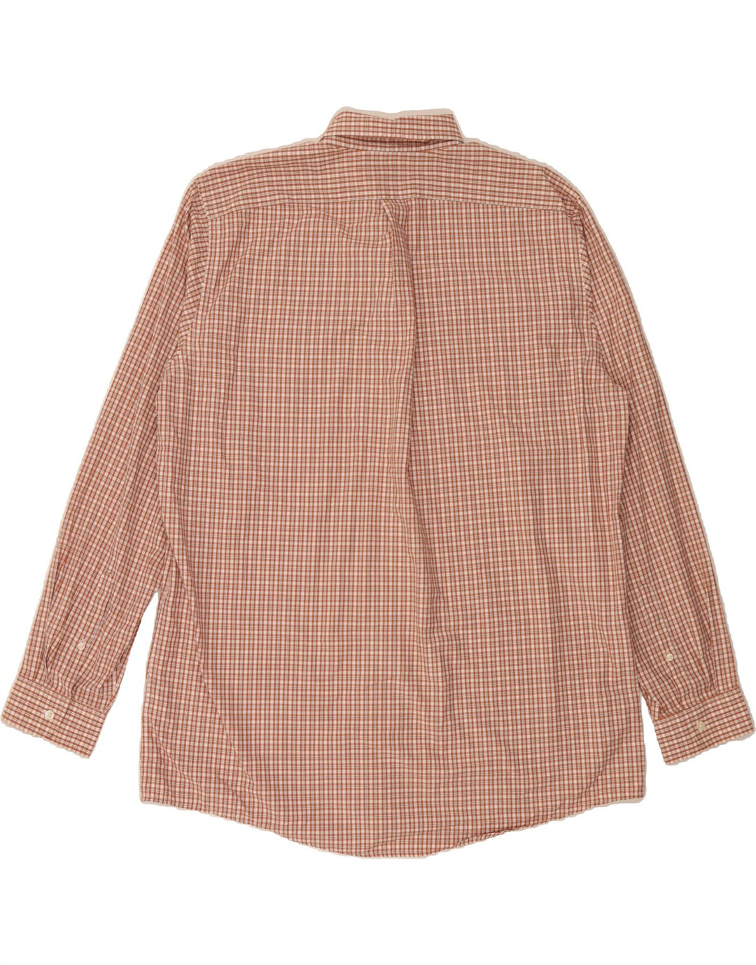 EDDIE BAUER Mens Relaxed Fit Shirt XL Red Check Cotton Vintage Eddie Bauer and Second-Hand Eddie Bauer from Messina Hembry 